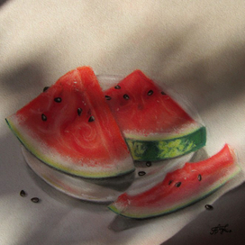 Арбузные дольки