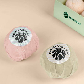 Наклейки на бомбочках Foam Valley