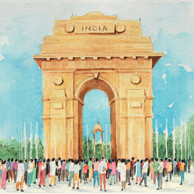 Индия зарисовки