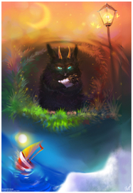 Черное чудище