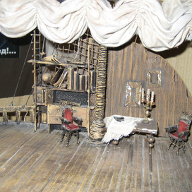 Макет к острову сокровищ  