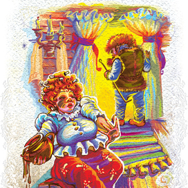 Наследники сказочных тайн. Кикимора и её муж Домовой))