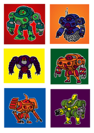 Фруктовые роботы