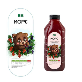 этикетка для Морса от Вкуссвилла на конкурс