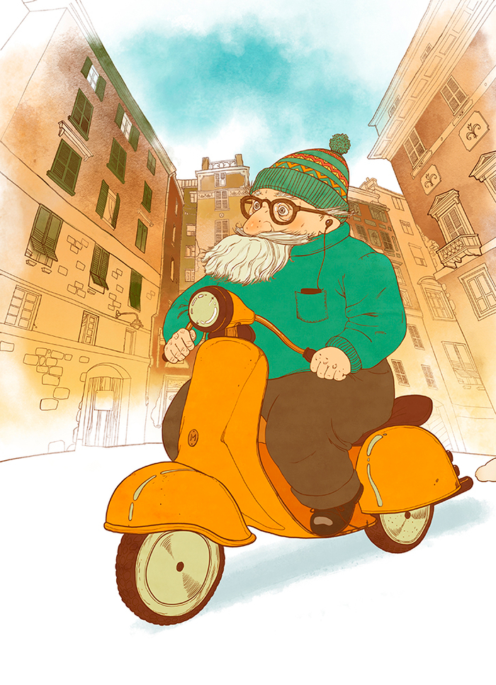 Сборник "Маршрут построен", глава "Генуя"