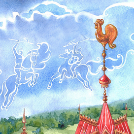 Петушок - золотой гребешок