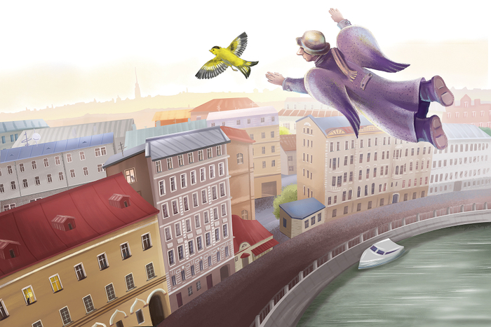 Петербургский ангел и Чижик