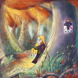 Сцена из Wolfwalkers 