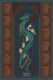 Календарь год Дракона