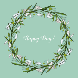 Апрельский венок