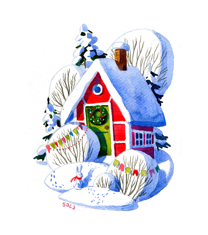 "Красный домик"