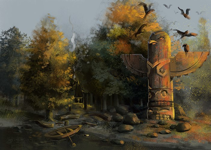 Таинственный лес