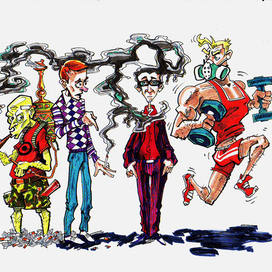  курильщики