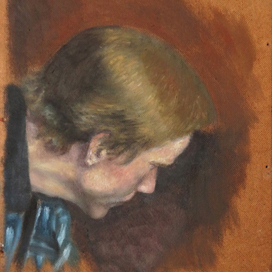 Этюд (картон, масло)