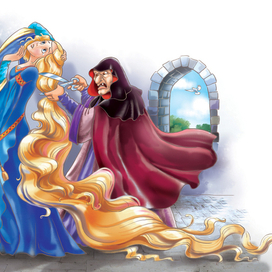 Братья Гримм "Рапунцель"