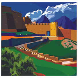 крепость в Дагестане