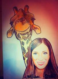 влада и жираф