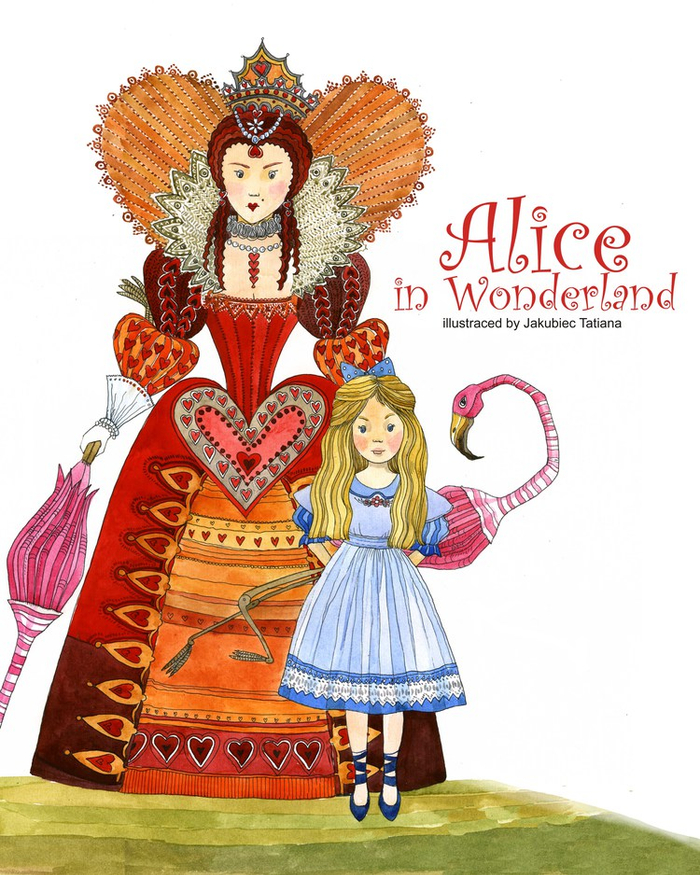 иллюстрация к алисе в стране чудес
