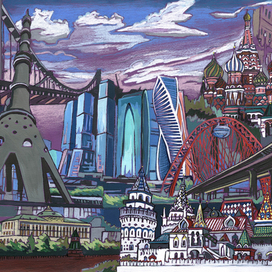 Туристическая Москва