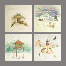 4 типа жилищ