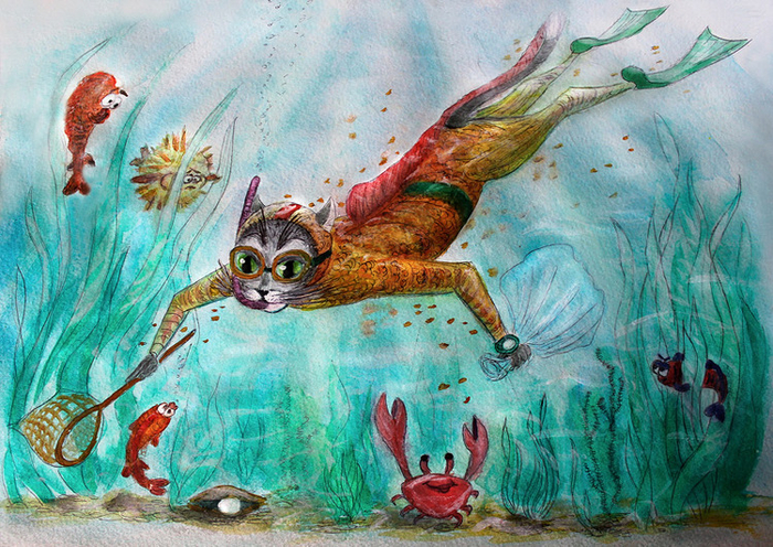 Аквалангист