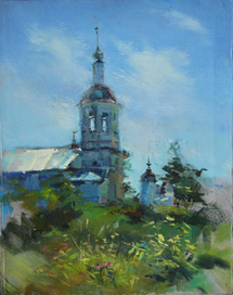 этюд церкви