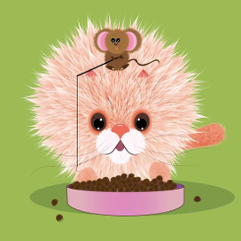 Кот и мышь - друзья