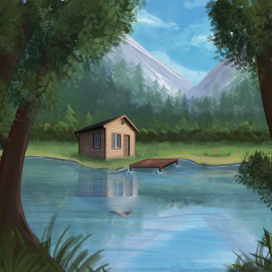 Дом у озера