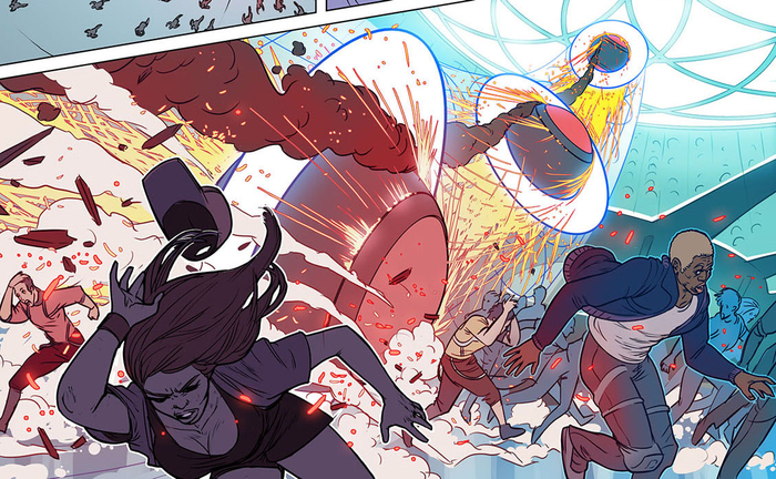 Комикс иллюстрация