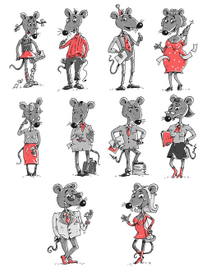 «Офисные крысы». Персонажи с разными типами характеров.