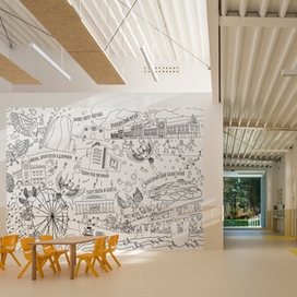 Обои-раскраска