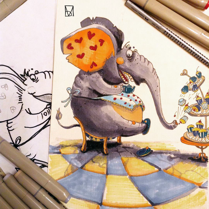 В гостях у слона