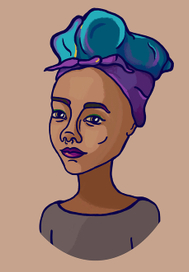 Персонаж девочки-подростка 3