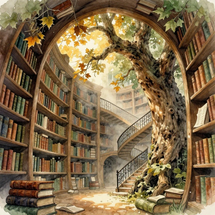 Затерянная библиотека. 