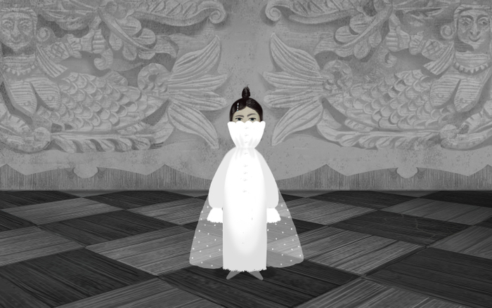 Несмеяна в детстве