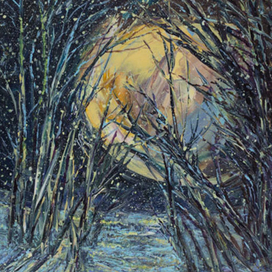 Луна середины зимы