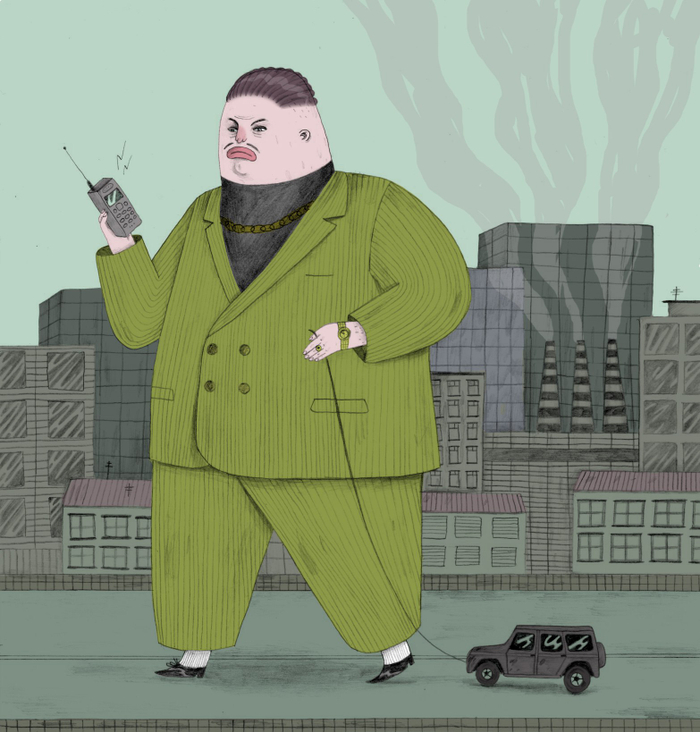 Бизнесмен 90х