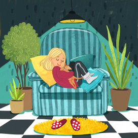 Оля и кенгуру