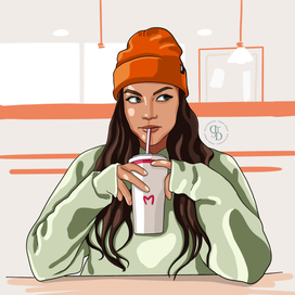 Иллюстрация в минималистическом стиле