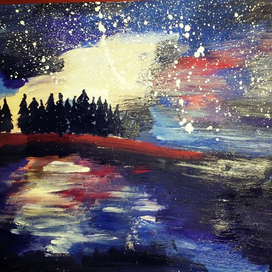 окно в ночь