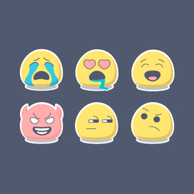 Emoji Смайлы