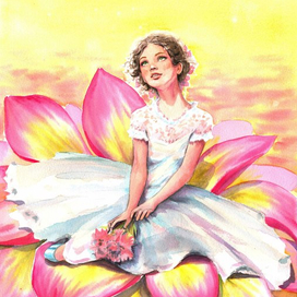 Свадьба Дюймовочки.