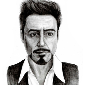 Роберт Дауни мл. портрет 