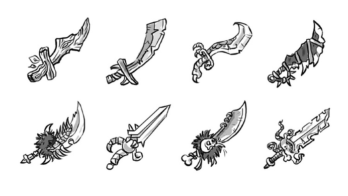 Сабельки-ножички....