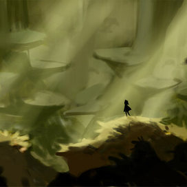 Скетч окружения для платформера