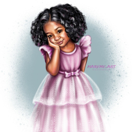 Детский цифровой портрет