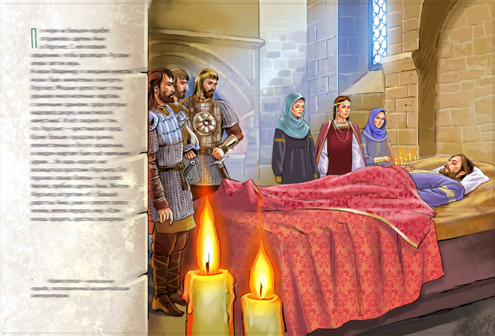 Иллюстрации для православного издания.