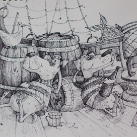 Утро на палубе:)