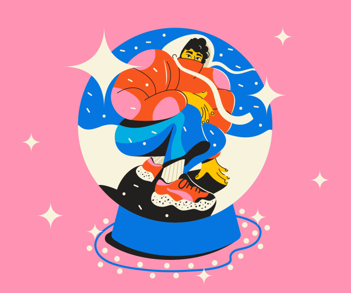 Открытка для бренда кроссовок