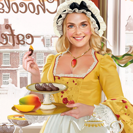 Манго в шоколаде